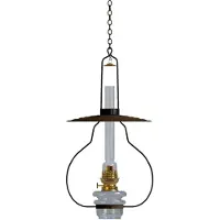 Karlskrona Lampfabrik Lyckeby Musta Öljyvalaisin