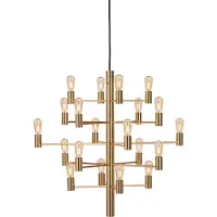 Herstal Manola 20 kattokruunu Satin brass