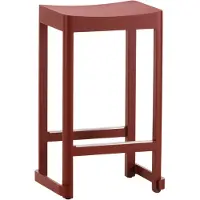 Artek Atelier-baarituoli tummanpunainen k 65 cm