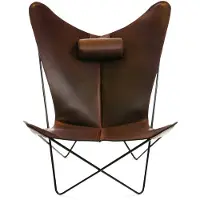 OX Denmarq Ks Nojatuoli Mocca/musta - Nojatuolit Nahka Mokka - OX10002-14