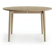 Northern Expand ruokapöytä, 120 cm, jatkettava, vaalea tammi