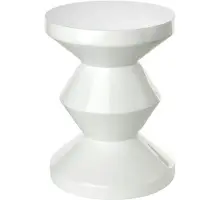 Pols Potten Zig Zag - White - Ø35.5X H46CM