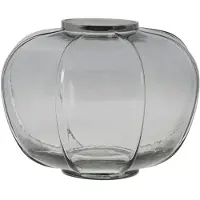 Lene Bjerre Dornia Vaasi 20 Cm - Maljakot Lasi Tummanharmaa - A00012257