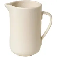 Louise Roe Ceramic Pisu Kannu 25 Cl - Vesikarahvit & Vesikannut Keramiikka Vanilla White - 10160-14-9