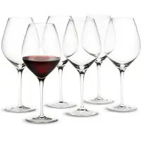 Holmegaard Cabernet Burgundy Glass 69 Cl 6 Pcs. - Nude - 69 CL