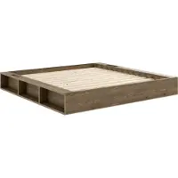 Karup Ziggy-sänkyrunko carob brown 180 x 200 cm