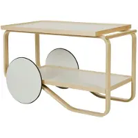 Artek Tarjoiluvaunu 901 koivu/valkoinen