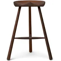 Form & Refine Shoemaker Chair No. 68 baarijakkara, savustettu tammi