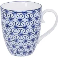 Tokyo Design Studio Nippon Blue Muki 38 Cl Star - Kahvikupit Posliini Sininen - 15626