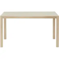 Muuto Workshop Table 65x130 cm - Warm Grey Linoleum Oak