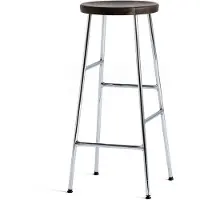 HAY Cornet baarijakkara 75 cm Smoked oiled oak-chrome