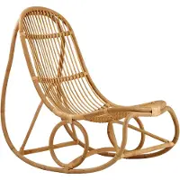 Sika-Design Nanny Keinutuoli Luonnollinen - Keinutuolit Rottinki Natural - ND-15-SU