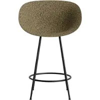 Normann Copenhagen Mat Baarituoli Lepotuoli 65 Cm Seaweed / - Baarijakkarat Meriheinä Musta - 609252