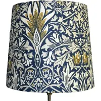 BERGO Lampskärmar Sixten 25 Snakeshead Blue - Lampunvarjostimet Tekstiili Harmaa - S10/25/469542100