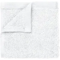 Blomus Set Of 4 Guest Hand Towels - 30 X 30 Cm - Riva - White - White - 30X 30CM