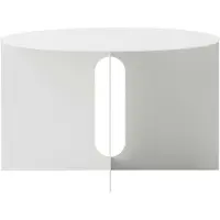 Audo Copenhagen Androgyne sivupöytä Ø63 cm Ivory