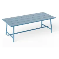 Fatboy Fred'S Ruokapöytä 100x220 cm Wave Blue
