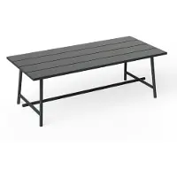 Fatboy Fred'S Ruokapöytä 100x220 cm Anthracite