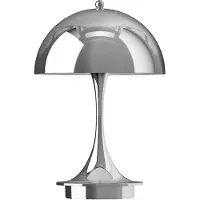 Louis Poulsen Panthella 160 Portable v3 pöytävalaisin Chrome