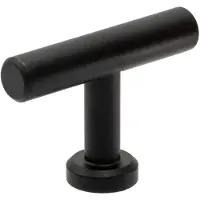 Beslag Design Viva T Nuppi Mattamusta - Nupit ja ovenkahvat Teräs Black Matte - 304399-11