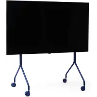 Pedestal Moon Rollin' Tv Stand - Tv-penkit ja mediakalusteet Teräs Ultra Marine - 010 015 006