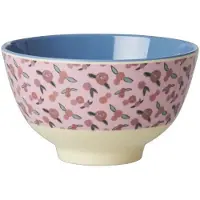 Rice Melamine Bowl 30 Cl A Rose Is A Rose - Tarjoiluvadit Melamiini Sininen - MELBW-SRORO