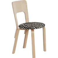 Artek 66 Tuoli / Zebra - Tuolit Koivu - 28100302-ZebraBirch