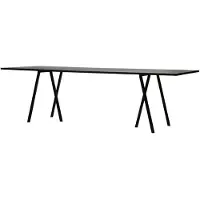 HAY Loop Stand Table Pöytä 160 Cm - Ruokapöydät & Baaripöydät Vaneri Musta - AA655-A331-AA69