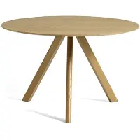 HAY Cph 20 2.0 Pöytä Ø120 Cm Vesipohjalakattu - Ruokapöydät & Baaripöydät Tammi - AE815-A530-AR05