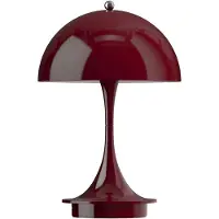 Louis Poulsen Panthella 160 Portable v3 pöytävalaisin Opaque burgundy