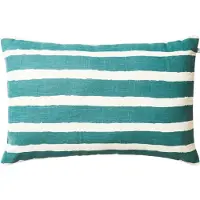 Chhatwal & Jonsson Block Stripe ulkotyyny 40x60 cm Heaven blue-off white