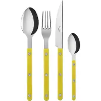 Sabre - Bistrot ruokailuvälinesarja 24 kpl Yellow