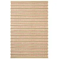 Chhatwal & Jonsson Ladakh villamatto Off white-beige-rust, 230x320 cm