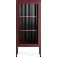 Department Store Kaappi 50x110 Cm - Kaapit ja vitriinit Lasi Bordeaux - 16003061