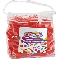 Colorations - Shapes & Numbers Clay Stamps 26pcs.