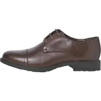 Jack & Jones Jfwoslo Leather Dress Shoe Noos - Brown - 44