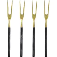 House Doctor haarukka 4-pack Antiikkimessinki