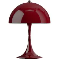 Louis Poulsen Panthella 250 kannettava pöytälamppu V3 Opaque burgundy