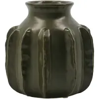 House Doctor Vase, Hdcactus, Mørkegrøn - Khaki green - ONE SIZE