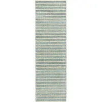 Decotique Dune Matto Kierrätetty Pet-muovi 75x150 Cm Dusty Blue / Off-white - Muovimatot Pet-kierrätysmuovi Luonnonvalkoinen - 421993
