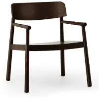 Normann Copenhagen Timb nojatuoli Ruskea saarni