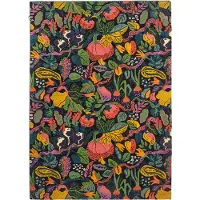 Classic collection Heritage Garden matto Charcoal 170x230 Cm - Kuviolliset matot Villa Multi - HG104CM