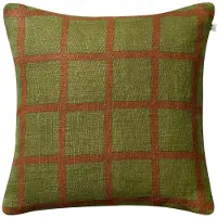 Chhatwal & Jonsson Mela Tyynynpäällinen 50x50 Cm Cactus Green / - Koristetyynyt & Suojukset Pellava Terracotta - CC800172-26B
