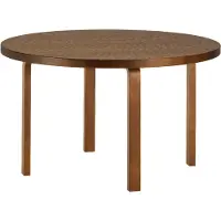 Artek Aalto 91 Pöytä 125 Cm - Ruokapöydät & Baaripöydät Koivu Saksanpähkinä - 28302186