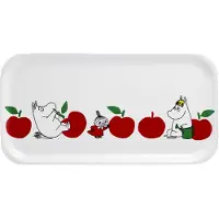 Muurla Moomin tarjotin 22x43 cm Iloiset omenat