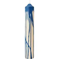 Ferm Living Dryp kynttilä Deep Blue, 30 cm