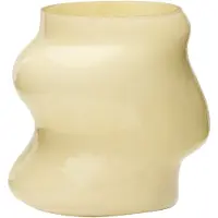 Hubsch Lote Vase Sand - Grey - 21X15X20CM