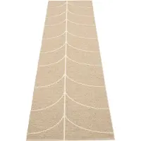 Pappelina , Kudottu Matto Leif Light Nougat 70x270 cm
