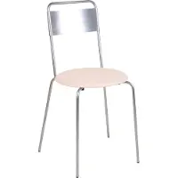 Frama Petit Rond Tuoli / - Tuolit Nahka Ruostumaton teräs - 7406