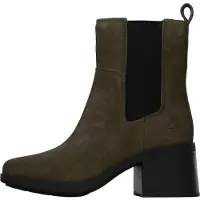 Timberland for woman. TB0A424XA2D1 Bellevaux dark brown Chelsea leather ankle boots (39 W), 3 to 5 cm, None, Casual